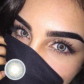 Lentilles de contact colorées sur ordonnance DNA Taylor Blue Grey